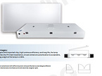 REAR FLIP CLEAN LIGHT  -YJMB-B EMBEDDED UPPER 
MAINTENANCE BLIND LIGHT SERIES