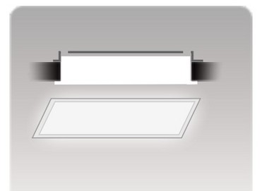 YJ4A
Embedded flanged 
LED Clean room lighting