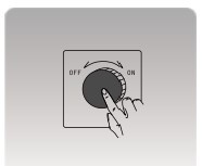 Knob adjustment switch
