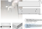 EMBEDDED CLEANROOM LIGHTS WITH
 FLANGE -YJ4A SERIES