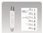 Integrated  three-proof lamp 
bracket light with an 
emergency power supply