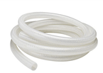 Platinum-cured silicone braided hose
