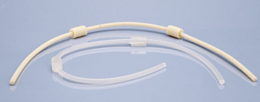 Tube elements for panel mount pumps