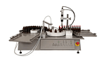 Semi-automatic filling and capping systems