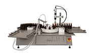 Semi-automatic filling and capping systems