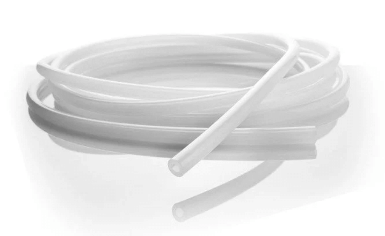 Silicone transfer tubing