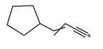 3-cyclopentyl acrylonitrile