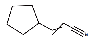 3-cyclopentyl acrylonitrile