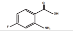 2-Amino 4-fluorobenzoic acid