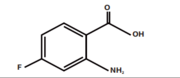 2-Amino 4-fluorobenzoic acid