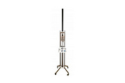 Spring column and column packing system