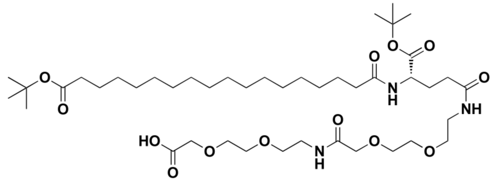 Fmoc-L-Lys[Oct-(otBu)-Glu-(otBu)-AEEA-AEEA]-OH