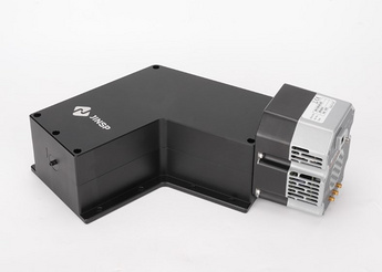 High-Throughput Transmission Fiber Spectrometer