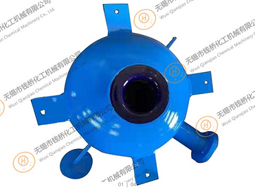 Glass lined tower cap