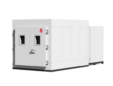 Walk-in high and low temperature box