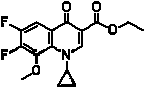 1-Cyclopropyl-6,7-difluoro-1,4-dihydro-8-methoxy-4-oxo-3- quinolinecarboxylic acid ethyl ester