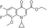 1-Cyclopropyl-6,7-difluoro-1,4-dihydro-8-methoxy-4-oxo-3- quinolinecarboxylic acid ethyl ester