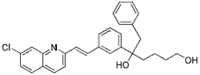 2-(2-(3s)-(3-(2-(7-chloro-2-qionolinyl)- ethenyl-phenyl)-3-hydroxy-propyl)phenyl)-2- propanol