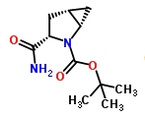 1S,3S,5S)-3-(Aminocarbonyl)-2-azabicylo[3.1.0]hexane-2-carboxylic acid tert-butyl ester