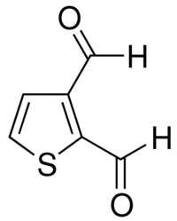 2,3-Dicarbaldehyde thiophene