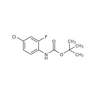 (4-chloro-2-fluoro-phenyl)-carbamic acid tert-butyl ester