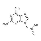 2-(2,6-diamino-9H-purin-9-yl)acetic acid (with 4 boc-protecting groups)