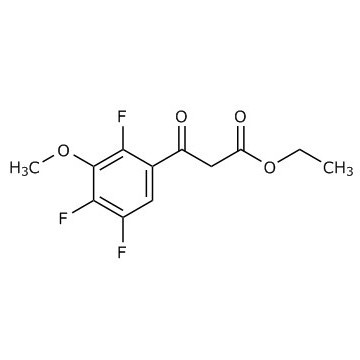 3-oxo-3(2,4,5-trifluoro-3-methoxy phenyl) propionic acid ethyl ester