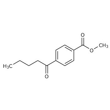 4-(1-oxopentyl)benzoic acid methyl ester