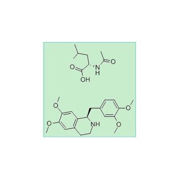 R-Tetrahydropapaverine N-acetyl-L-leucinate