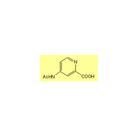 2-Pyridinecarboxylic acid, 4-(acetylamino)-