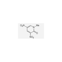 2(1H)-Pyridinone, 1-methyl-3,5-dinitro-