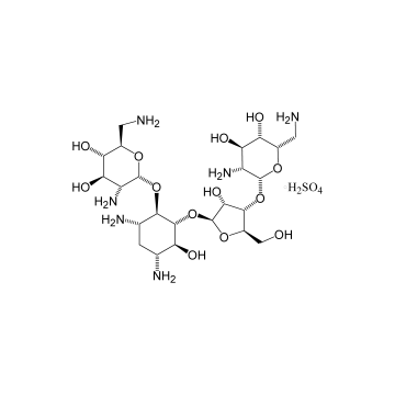 Neomycin Sulphate, Neomycin Sulfate, 1405-10-3, C23H46N6O13.3(H2SO4)  