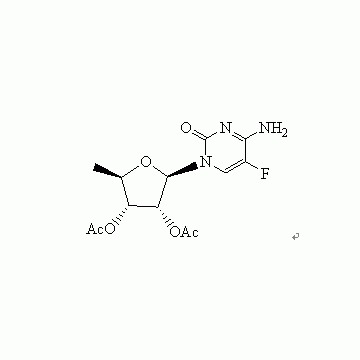 2',3'-DI-O-ACETYL-5'-DEOXY-5-FLUOROCYTIDINE