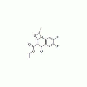 Ethyl 6,7-difluoro-1-methyl-4-oxo-4H-[1,3]thiazeto[3,2-a]quinoline-3-carboxylate