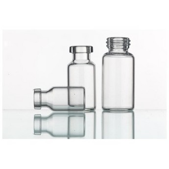 Clear Tubular Glass Vial