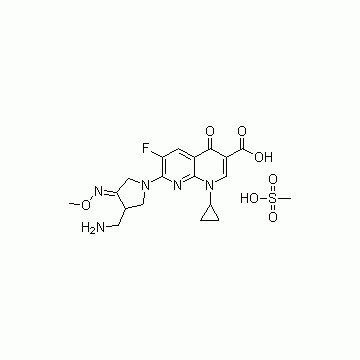 Gemifloxacin mesylate