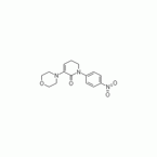 3-(4-Morpholinyl)-1-(4-nitrophenyl)-5,6-dihydro-2(1H)-pyridinone