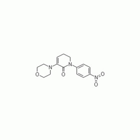 3-(4-Morpholinyl)-1-(4-nitrophenyl)-5,6-dihydro-2(1H)-pyridinone