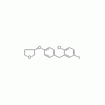 (3S)-3-[4-[(2-Chloro-5-iodophenyl)methyl]phenoxy]tetrahydro-furan