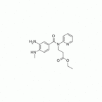 3-[(3-AMINO-4-METHYLAMINO-BENZOYL)-PYRIDIN-2-YL-AMINO]-PROPIONIC ACID ETHYL ESTER