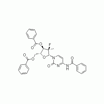 3',5'-O-4-Tribenzoyl-2'-deoxy-2'-fluoro-2'-C-methylcytidine