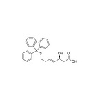 (3S)-3-hydroxy-7-tritylsulfanylhept-4-enoic acid