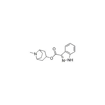 8-methyl-8-aza-bicyclo[3.2.1]octan-3-yl 1H-indazole-3-carboxylate