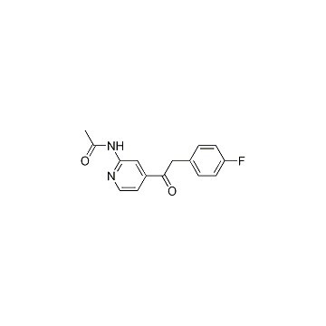 N-{4-[2-(4-Fluorophenyl)-acetyl]-pyridin-2-yl}-acetamide
