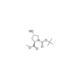 N-Boc-trans-4-Hydroxy-D-prolinemethyl ester