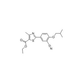 Ethyl 2-(3-cyano-4-isobutoxyphenyl)-4-methyl-5-thiazolecarboxylate