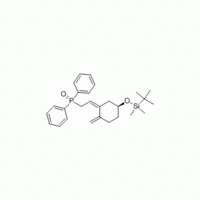  tert-Butyl-{3-[2-(diphenyl-phosphinoyl)-ethylidene]-4-methylene-cyclohexyloxy}-dimethyl-silane