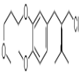 4-[(2R)-2-(chloromethyl)-3-methylbutyl]-1-methoxy-2-(3-methoxypropoxy)-benzene 