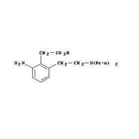 Benzeneacetic acid, 2-[2-(dipropylamino)ethyl]-6-nitro-, hydrochloride