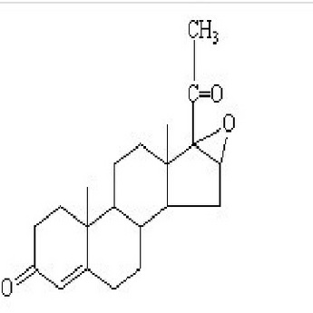 16,17a-Epoxy progesterone,W-oxide